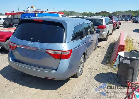 2012 Honda Odyssey Ex z USA, uszkodzony, nr VIN 5FNRL5H44CB034919